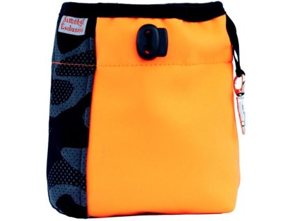 Pamlskovník softshell Splendor 15x15 army-oranžová
