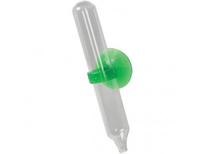 Gießkanne für das Reh. Glastropfer mit Saugnapf 15ml