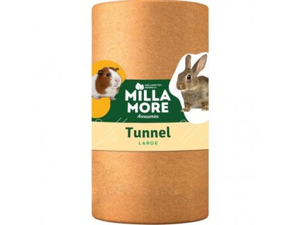 Tunnel for pet mammals cardboard L MillaMore diam. 15x 2cm
