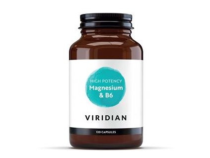 High Potency Magnesium with B6 120 capsules