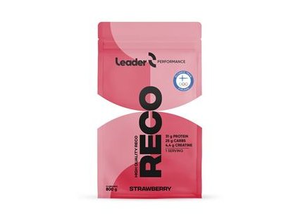 Reco High Quality 800g jahoda (Po výkonu - fitness, silové sporty)