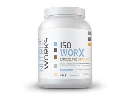 Iso Worx Low Lactose 900g čokoláda pomeranč