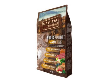 Naturalna leśna dzika dieta iberyjska