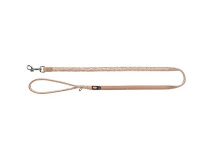 PREMIUM Leine, Neoprenpolsterung, Boho/Karamell