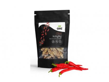 Getrocknete Heuschrecken CHILI - GRIG 8g