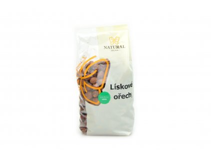 Lískové ořechy jádra - Natural 500g