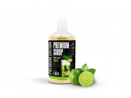 Premium syrup MOJITO - SUGAR STOP 485ml