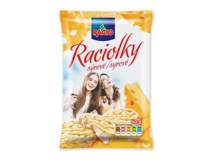 Racciols with cheese sauce, 60g RACIO