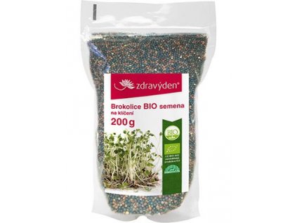 Brokolice BIO - semena na klíčení 200g  + Při koupi 12 a více kusů 3% Sleva