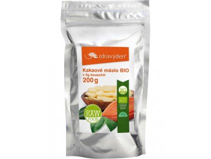 Cocoa butter in 5g pieces BIO 200g