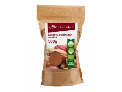 Organic cocoa powder, unroasted, 500g