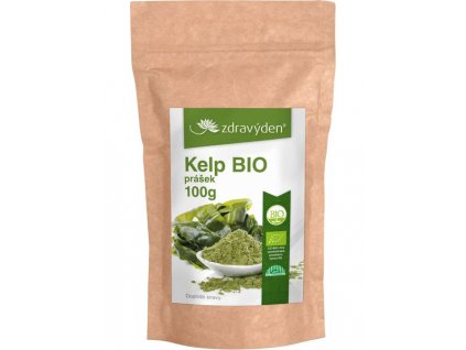 Kelp BIO prášek 100g  + Při koupi 12 a více kusů 3% Sleva