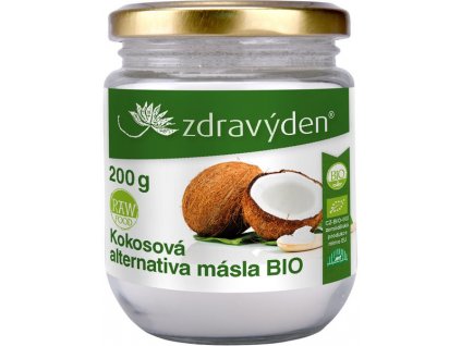 AKCE Kokosová alternativa másla BIO 200g Min. trvanl. do 3.1.2024  + Při koupi 12 a více kusů 3% Sleva