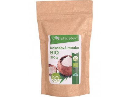 Kokosová mouka BIO 200g  + Při koupi 12 a více kusů 3% Sleva