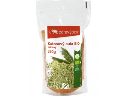 Kokosový cukr BIO květový 350g  + Při koupi 12 a více kusů 3% Sleva