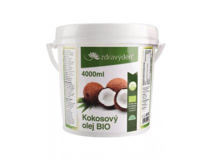 Organic coconut oil 4000ml