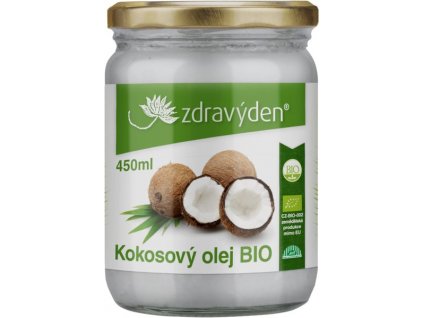 Kokosový olej BIO 450ml  + Při koupi 12 a více kusů 3% Sleva