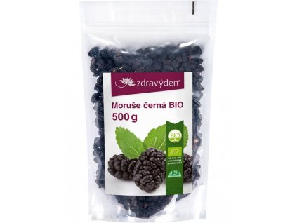 Moruše černá BIO 500g  + Při koupi 12 a více kusů 3% Sleva