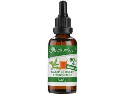 Sladidlo kvapky 50ml, natural