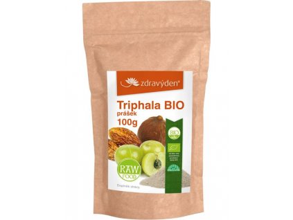 Triphala BIO prášek 100g  + Při koupi 12 a více kusů 3% Sleva