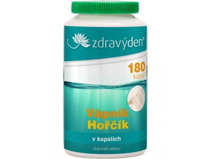 Vápnik a horčík 180 kapsúl