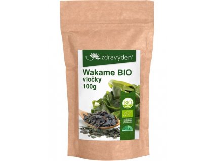 Wakame BIO vločky 100g  + Při koupi 12 a více kusů 3% Sleva