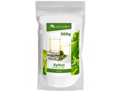 Xylitol - březový cukr 500g  + Při koupi 12 a více kusů 3% Sleva
