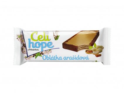 Oplatka arašídová polomáč. bezl. 35g CELIHOPE