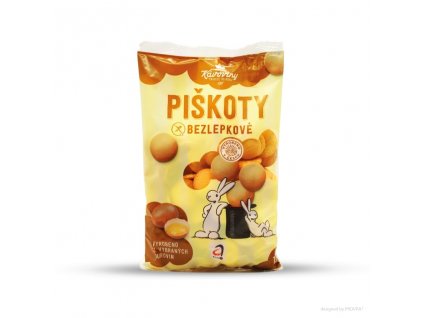 Piškoty bezl. 120g KÁVOVINY