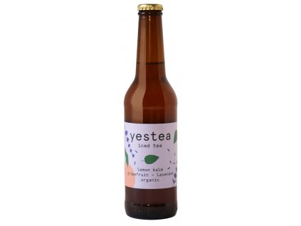 Bio ledový čaj Meduňka-Levandule Yestea 330 ml