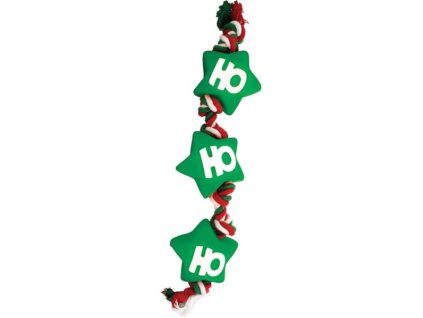 Jucărie stea de vinil pe un amestec de frânghie HP 38cm