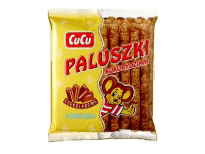 Paluszki čokoládové kukuř. bezl. 80g GUZIK