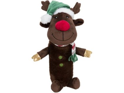 Xmas REINDEER, plyšový sob s pet fliaš vo vnútri, 45 cm