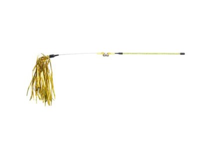 Xmas rod - Christmas toy rod with fringe, 48 cm, plastic/metal