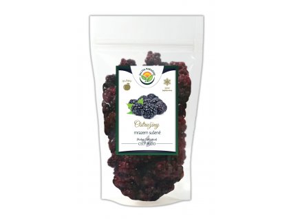 Freeze-dried whole blackberries - lyophilized
