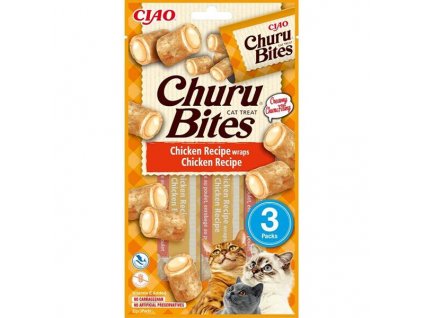 Inaba Churu Bites cat snack kuře 3x10g
