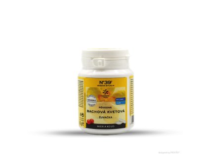 Rágógumi Válsághelyzet-Bach. virágok 40 drazsé 60g LEMON PH