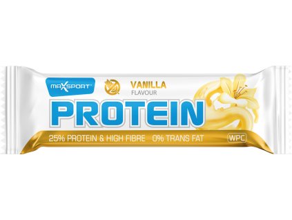 Tyčinka Protein vanilka bezl. 60g MAXSPORT