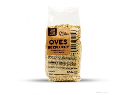 Oves bezpluchý extra kvalita 500 g – PROVITA