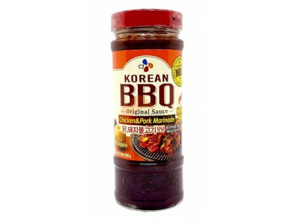 CJ Korejská BBQ omáčka na marinování kuřecí a vepřové maso pálivá 500g