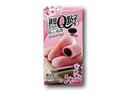 Q Mochi rice rolls - Sakura blossom 150g