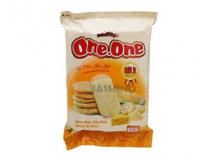 ONE ONE cracker de orez cu branza si porumb 118g