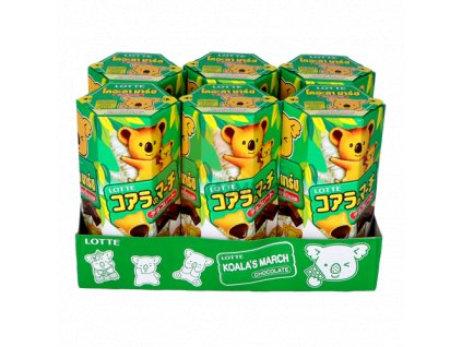 LOTTE Koalas March sušenky s čokoládou 37g