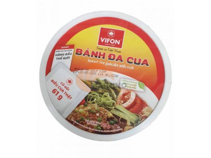 VIFON Inst. nudle "DA CUA" v misce - krabí 125g