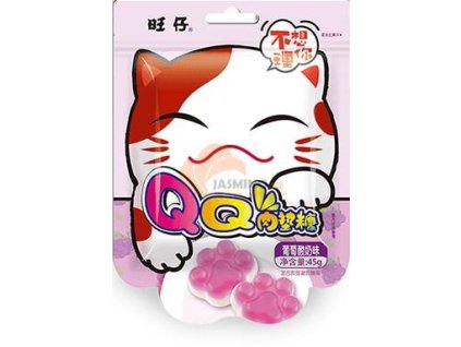 wantwant hroznovy jogurt jemny bonbon cat s claw 45g 1