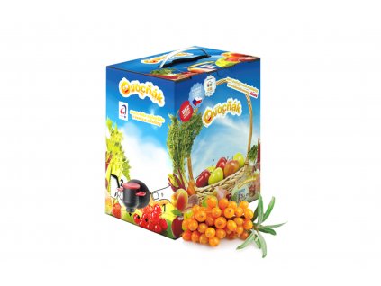 Apfel-Sanddorn-Apfelwein - Fruchtsaft 3L