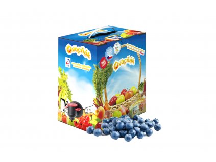 Apfel- und Blaubeer-Apfelwein - Fruchtsaft 3L