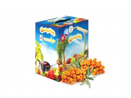 Apple and sea buckthorn cider - Fruit bowl 5L