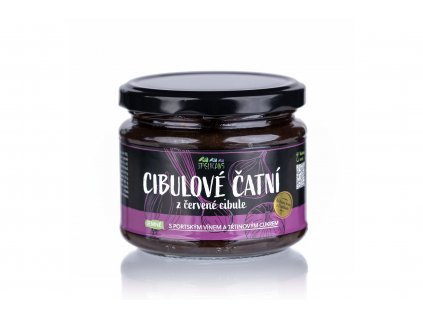 Onion chutney made from red onions, GENTLE - The Pelikans 250g