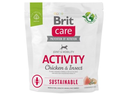 Feed Brit Care Dog Sustainable Activity Chicken & Insect 1kg